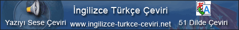 ingilizce türkçe çeviri