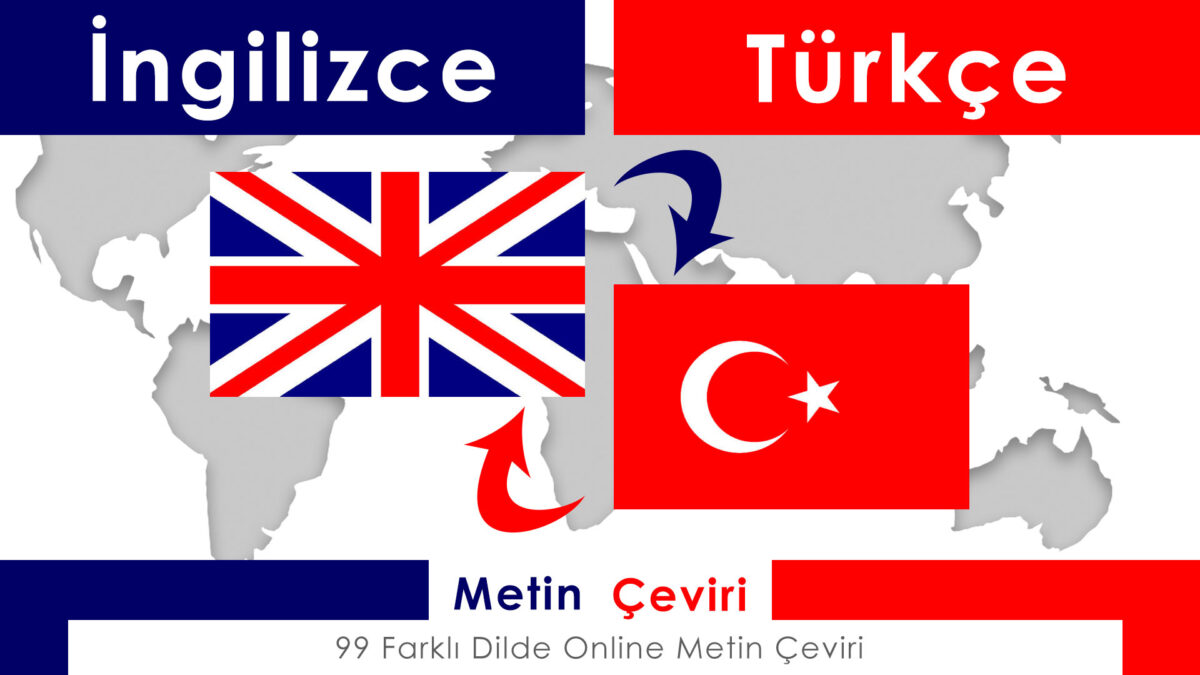 İngilizce Türkçe Metin Çeviri