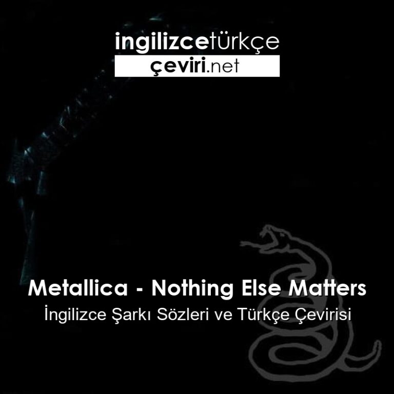Nothing else matters перевод