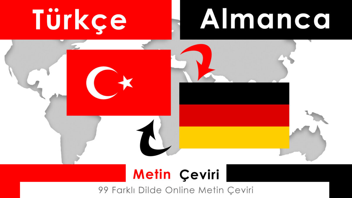 Türkçe Almanca Metin Çeviri