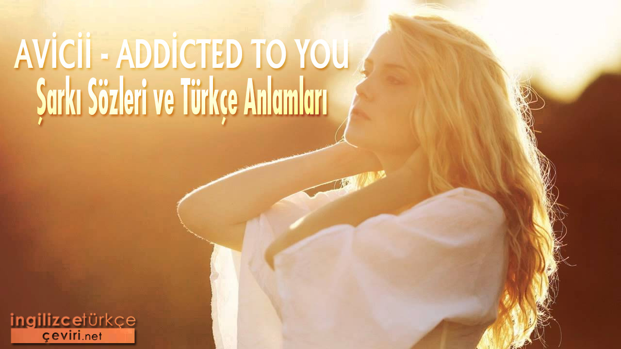 Avicii - Addicted To You ŞARKI SÖZLERİ VE TÜRKÇE ANLAMLARI