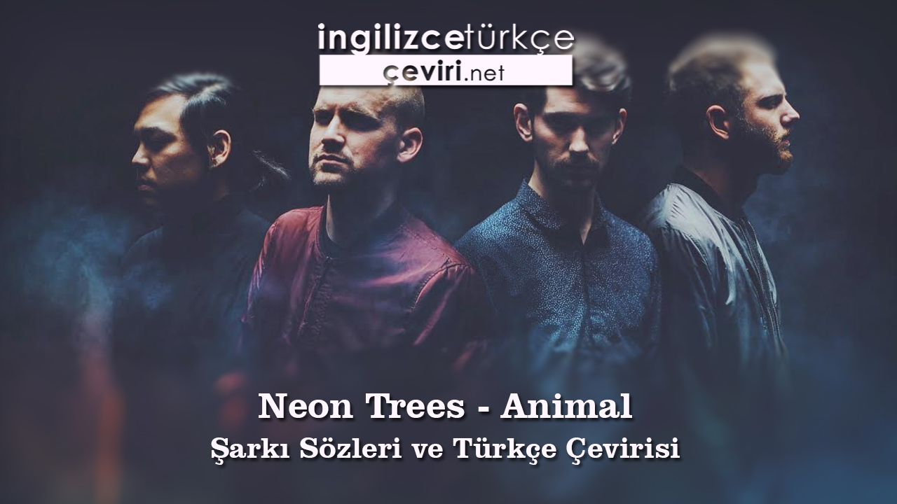 Neon Trees - Animal Şarkı Sözleri ve Türkçe Çevirisi