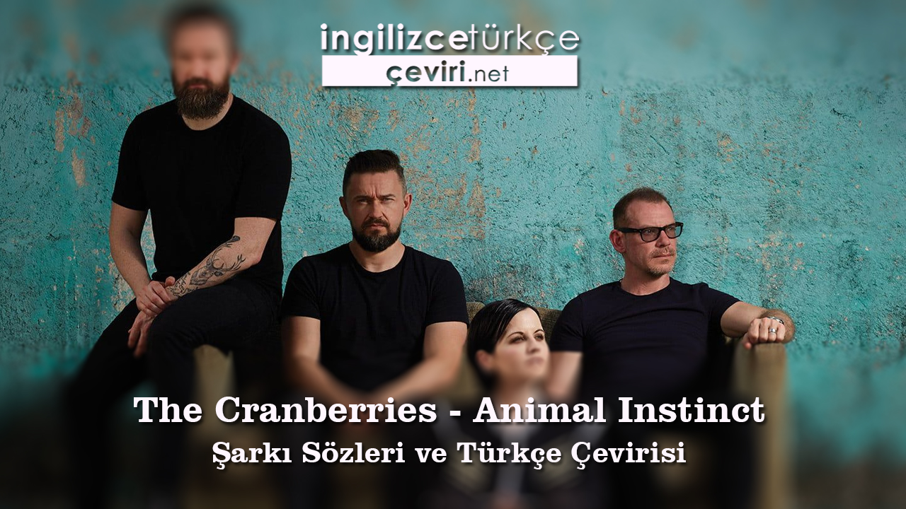 The Cranberries - Animal Instinct Şarkı Sözleri ve Türkçe Çevirisi